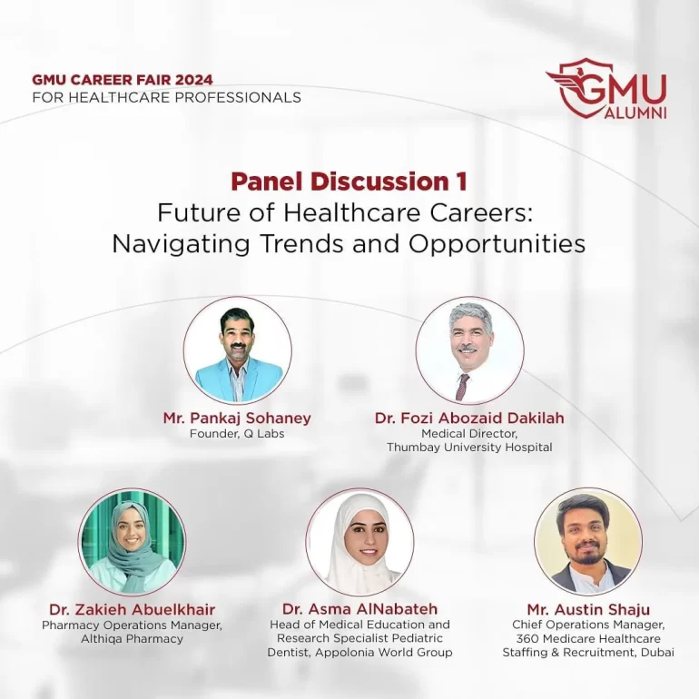 We are honored to have been invited to participate in the Gulf Medical University Alumni Career Fair. Dubai