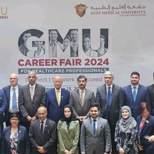 We are honored to have been invited to participate in the Gulf Medical University Alumni Career Fair.